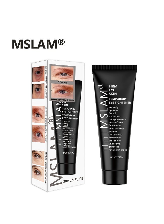 ام اس ال اي ام سيروم إم إس إل إيه إم الفوري لشد منطقة العين: 30 غرامًا لإصلاح دقيق، يشد منطقة العين بسرعة ويقلل من الخطوط الدقيقة والانتفاخ. - Image 1